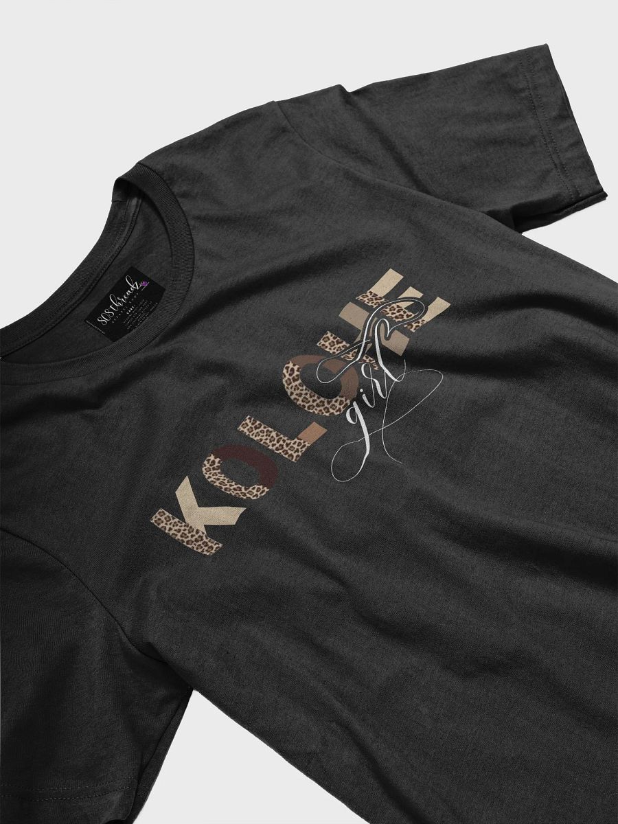 Kolohe Girl T-Shirt; White with Original Cheetah Pattern product image (3)