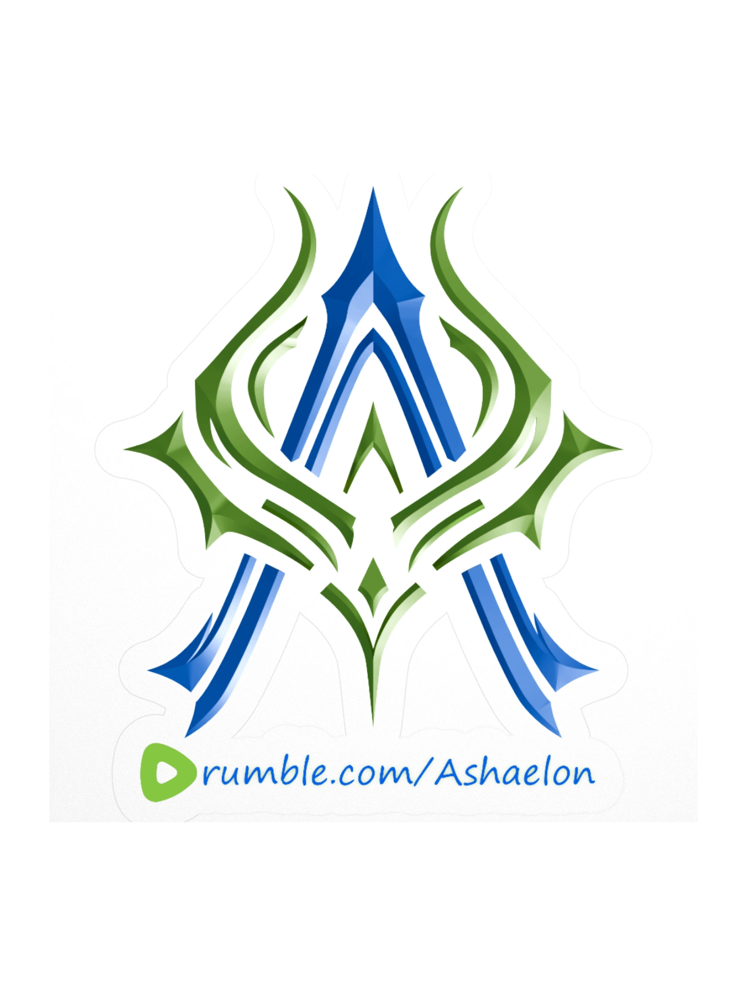 Symmetrical Emblem Kiss Cut Stickers product image (1)