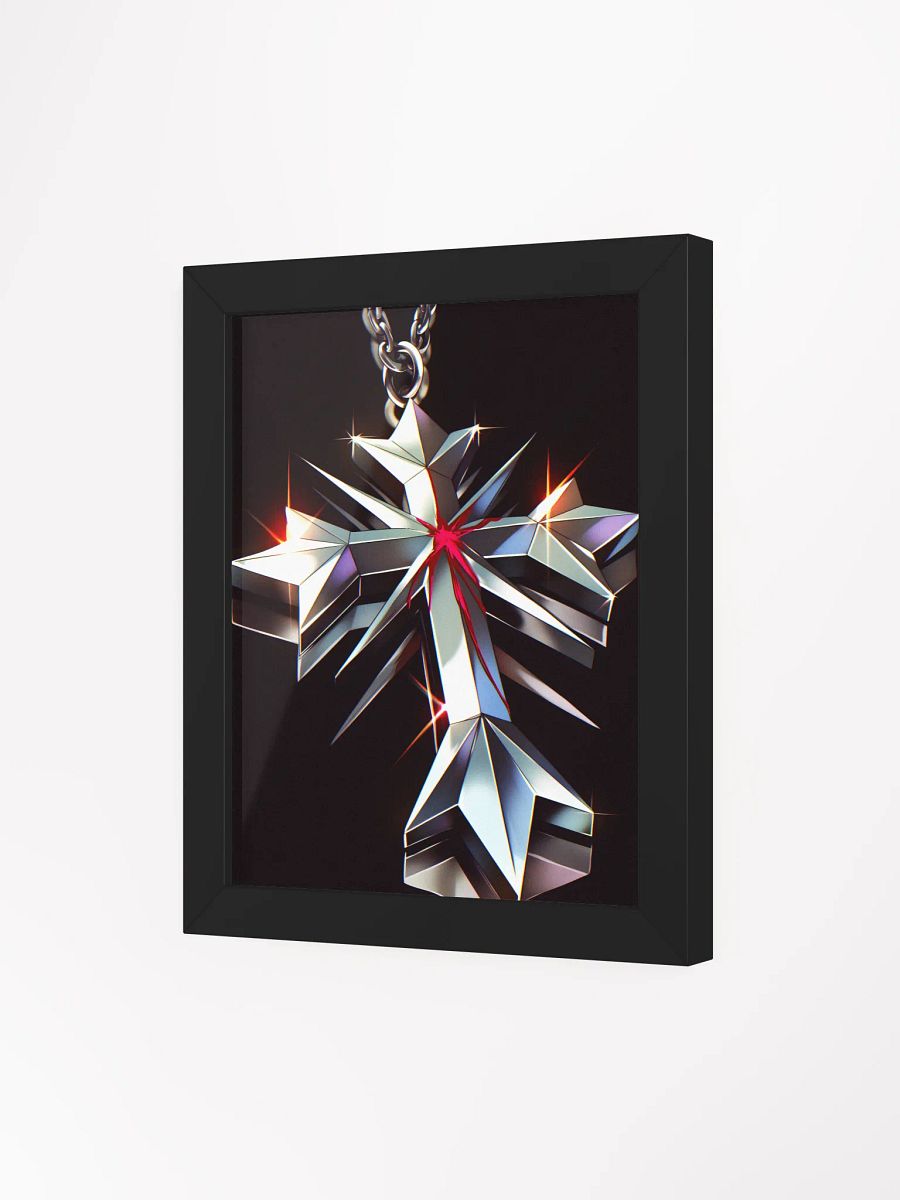 Metallic Cross Framed Poster product image (3)