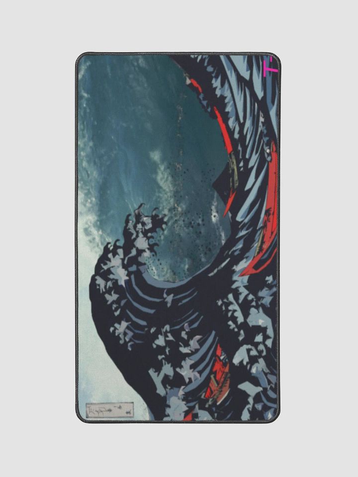 Japan wave mousepad product image (1)