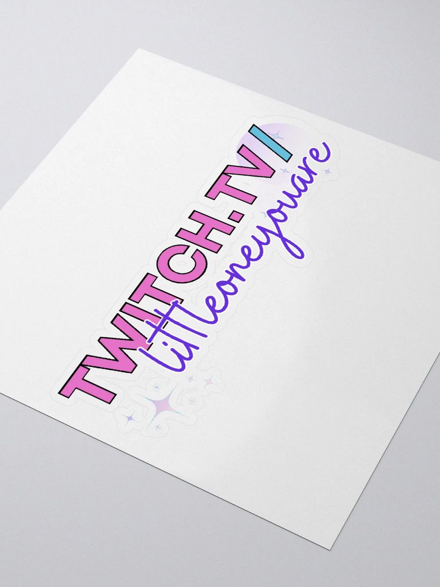 Twitch Channel Sticker Non-Holographic product image (3)
