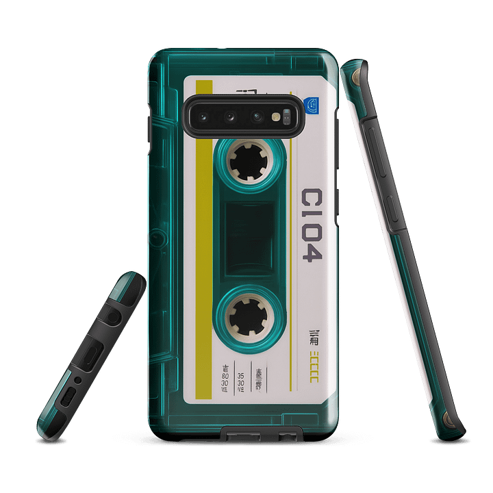 Retro Cassette Samsung® Tough Case product image (5)
