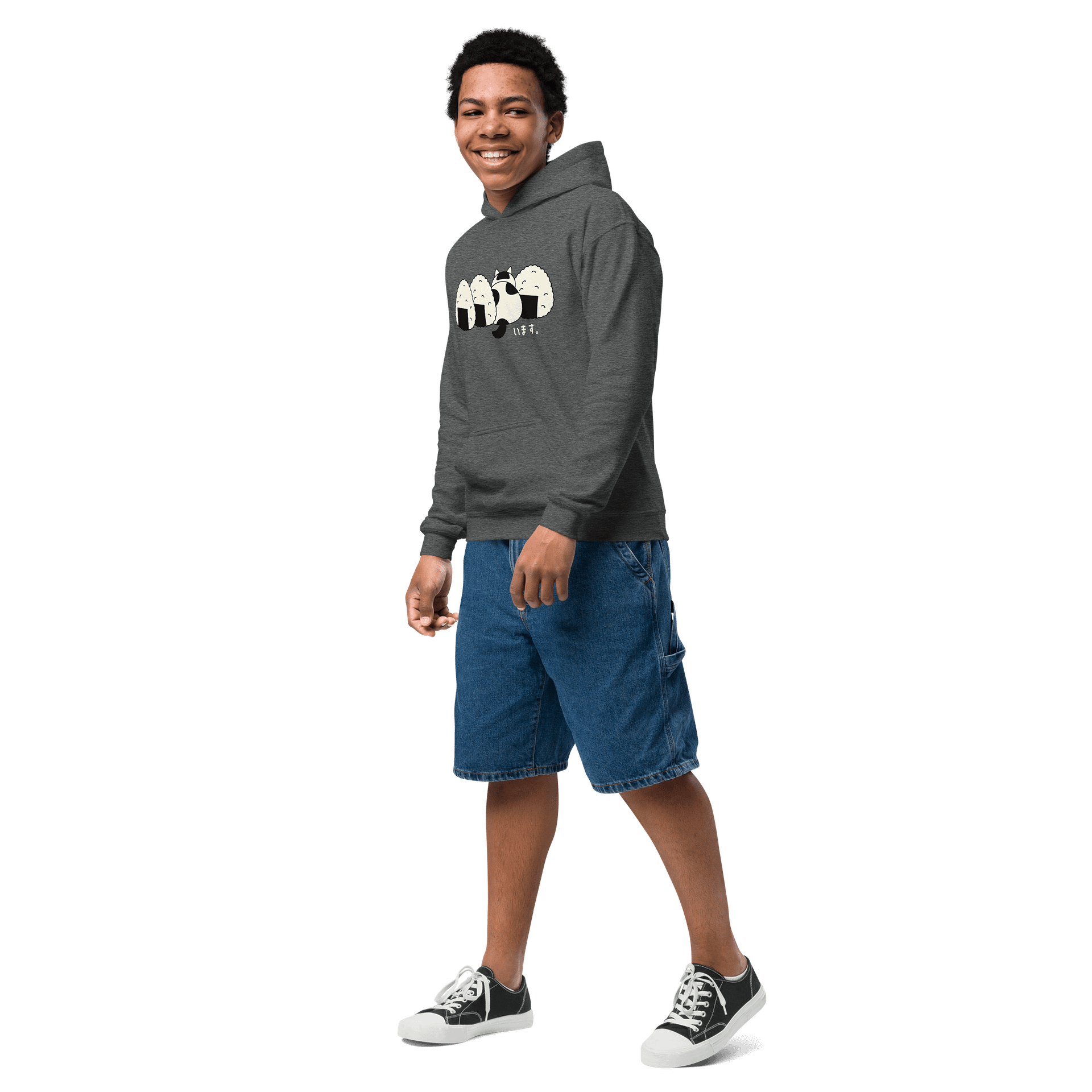 Rice Ball Cat - Unisex Youth Hoodie product image (4)