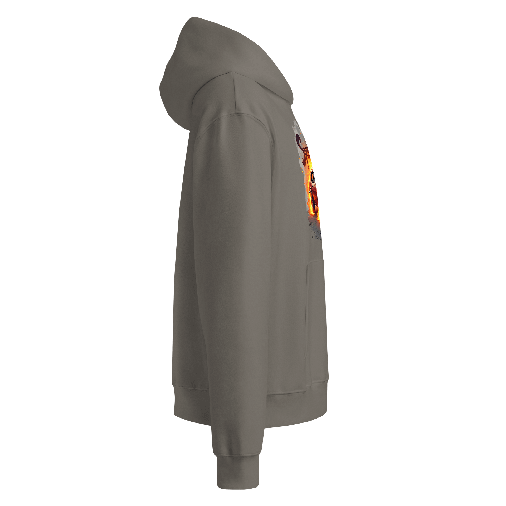 Streetwear Hoodie Design Men, Speed Demon Car Hoodie product image (4)