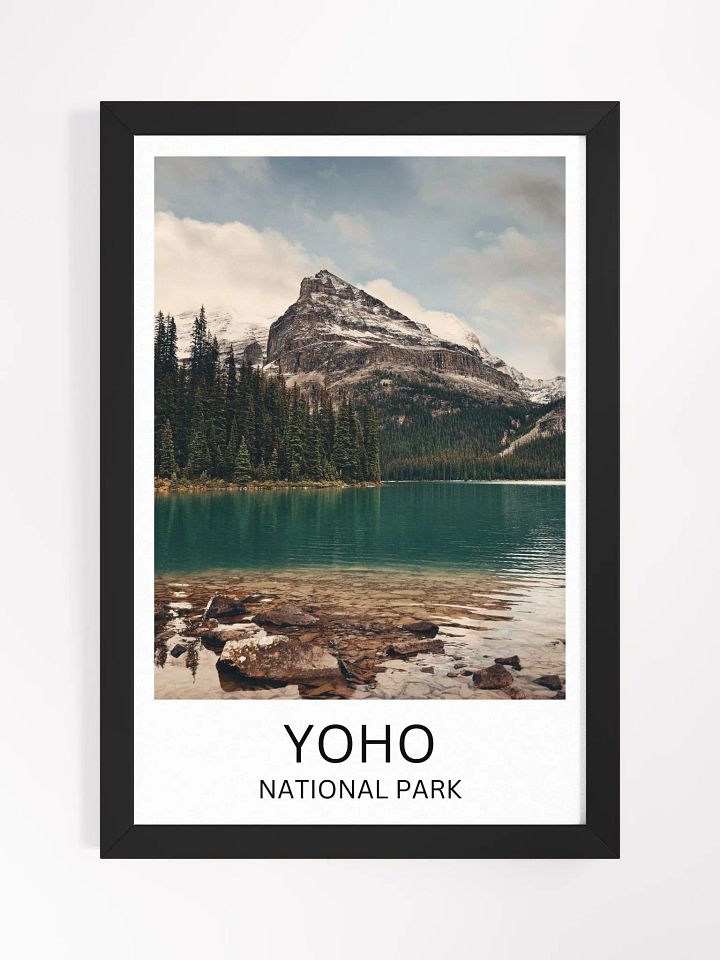 Yoho National Park Serenity Matte Framed Poster product image (2)