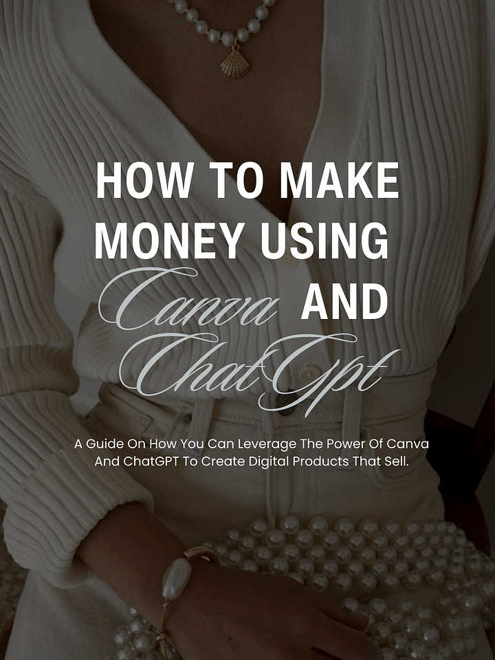 How to Make Money Using Canva and ChatGPT product image (1)