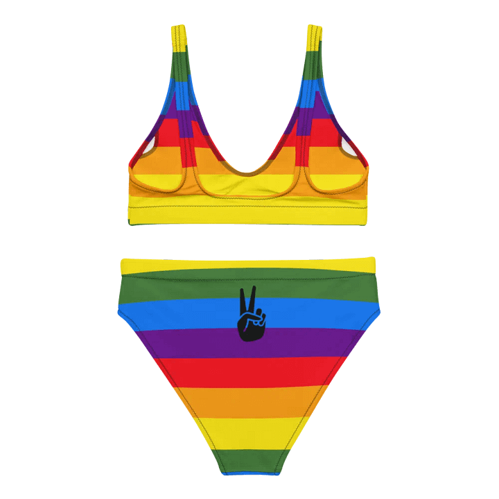 Vibrant Stripes Recycled Bikini Set product image (2)