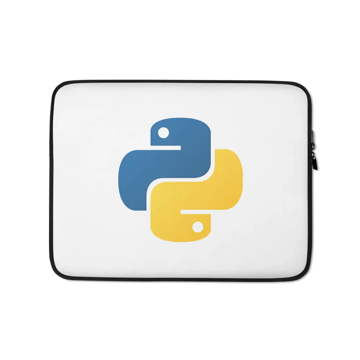 Python Symbol Programmers Mind Laptop Sleeve product image (1)