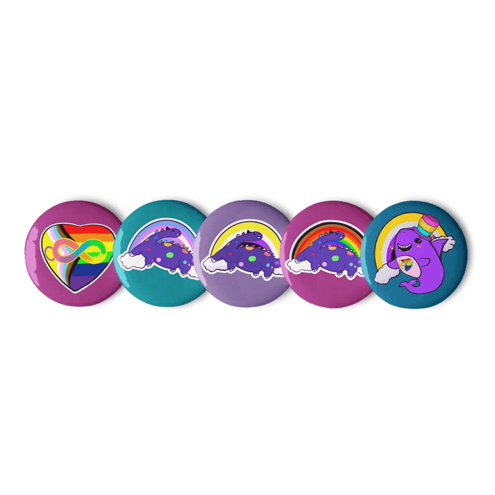 Pride Pals Pin Badges product image (1)