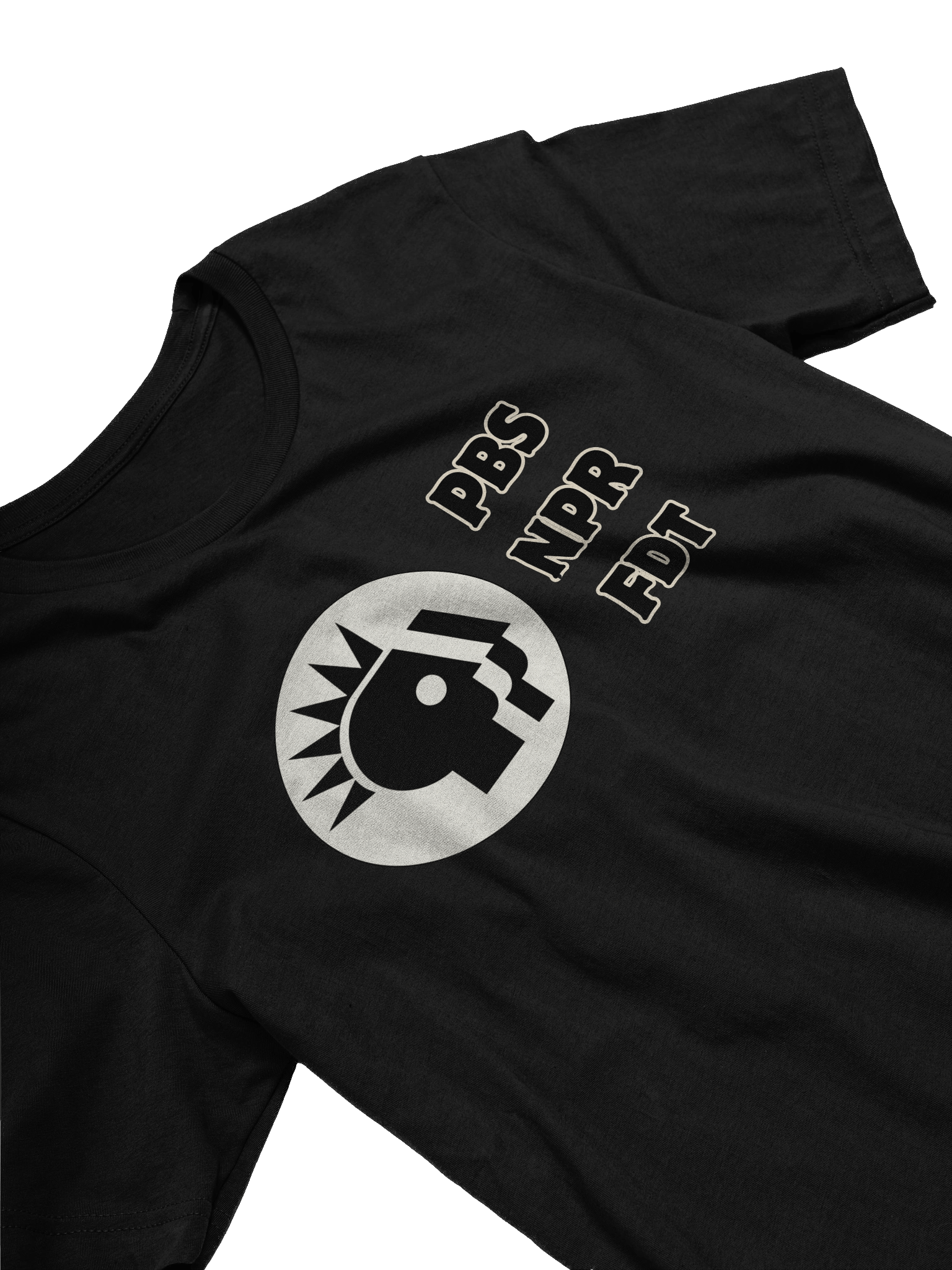 PBS NPR FDT T-shirt product image (3)