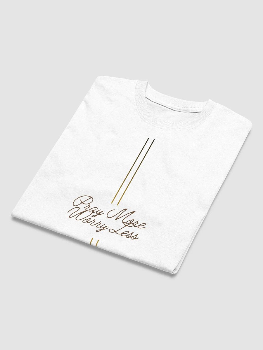 Pray more worry less T-shirt product image (16)