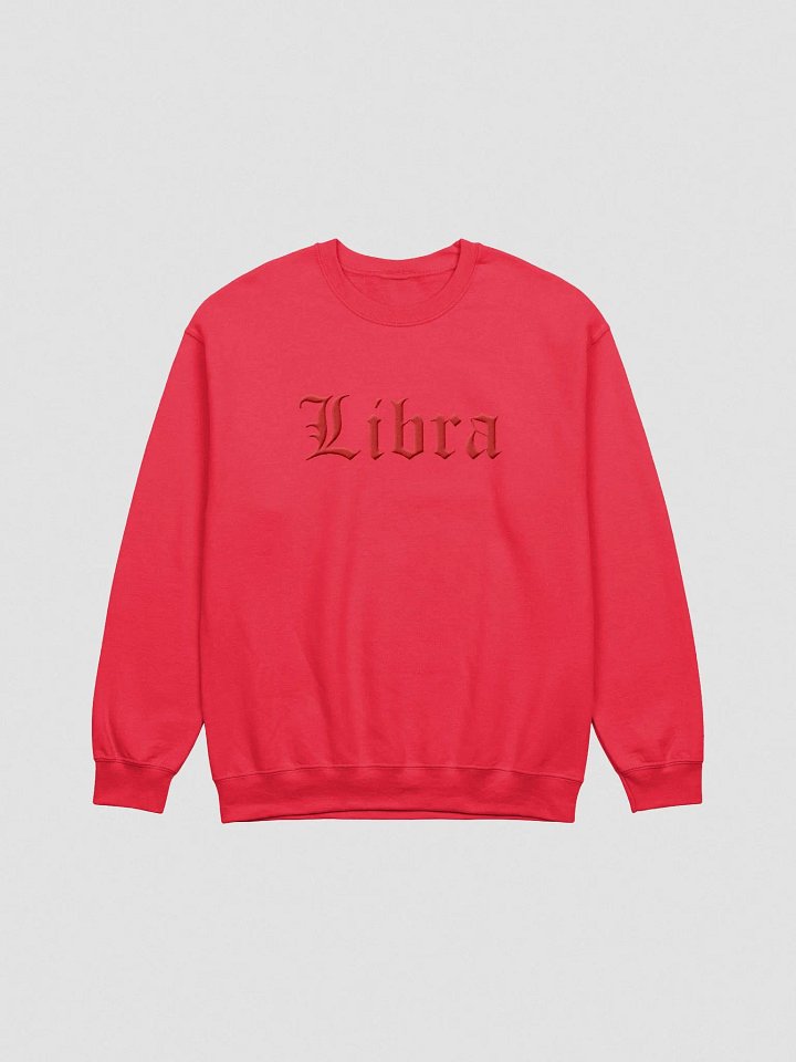 Libra Sweatshirt - Fire product image (1)