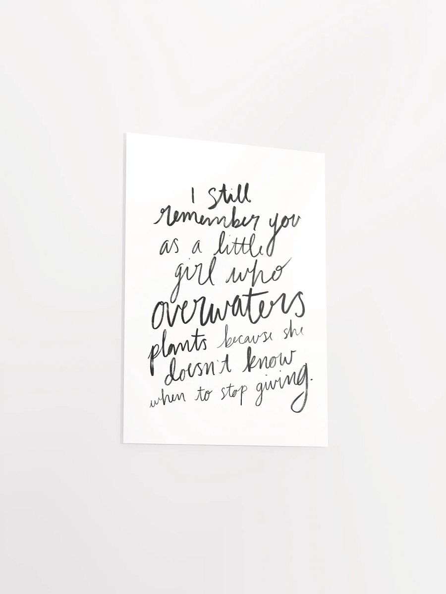 Overwatering Plants Art Print product image (20)