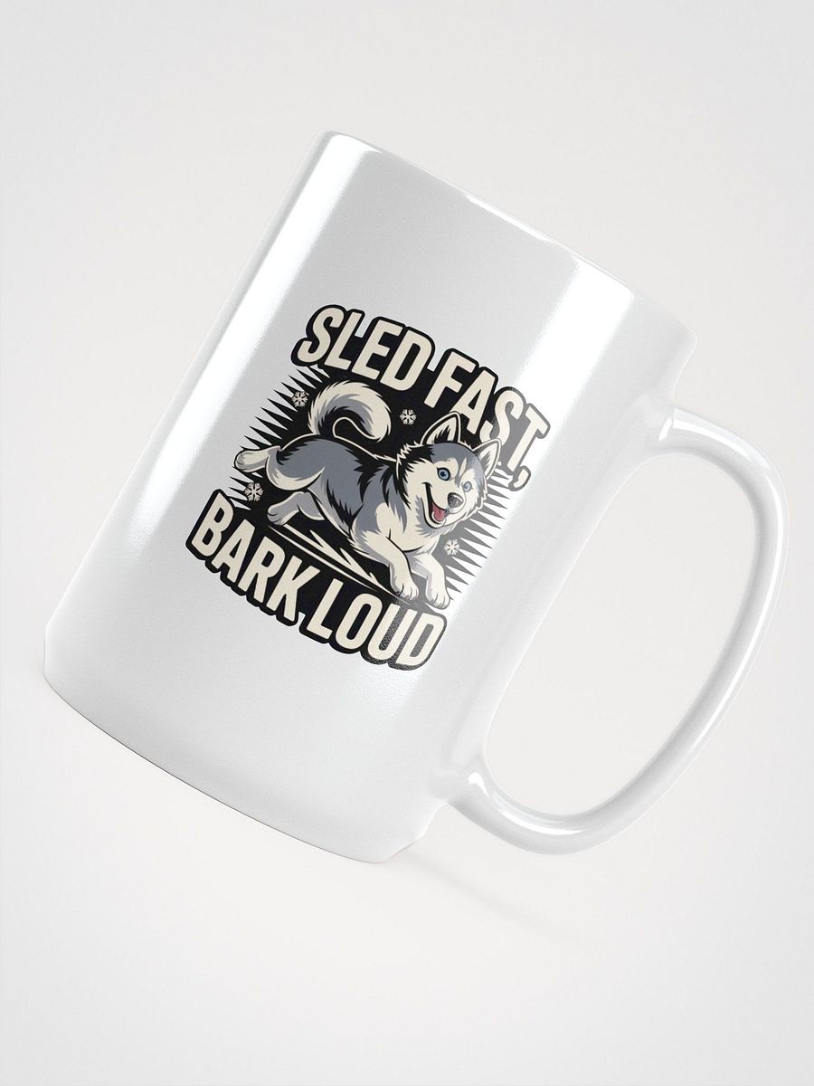 Sled Fast, Bark Loud Husky Mug product image (4)
