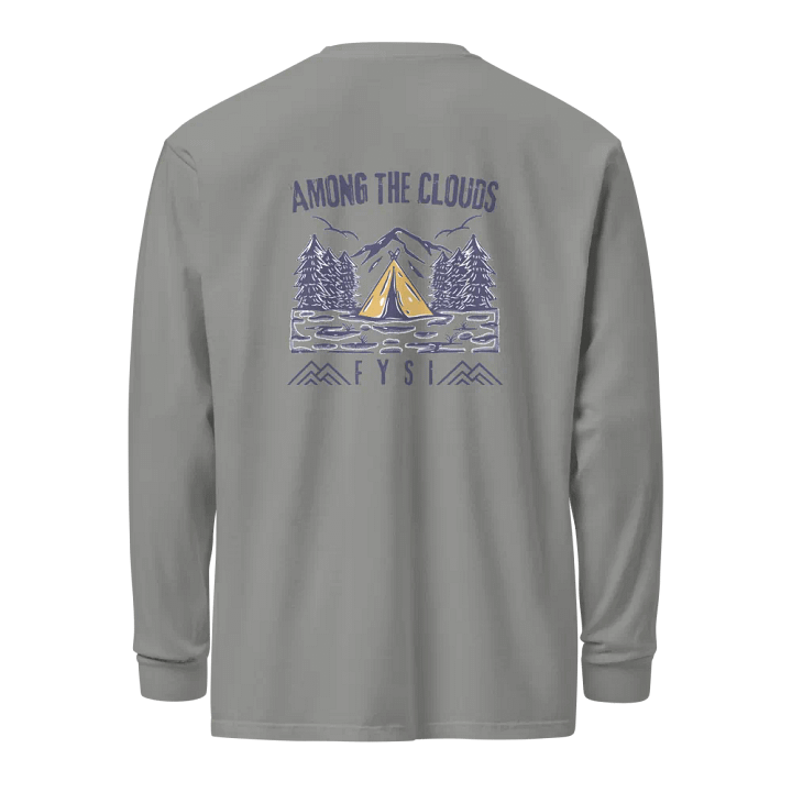Among the Clouds organic long sleeve shirt product image (2)
