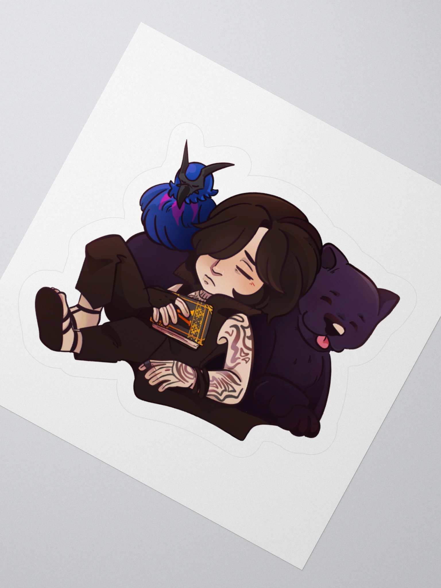 Sleepy Time V Sticker product image (6)