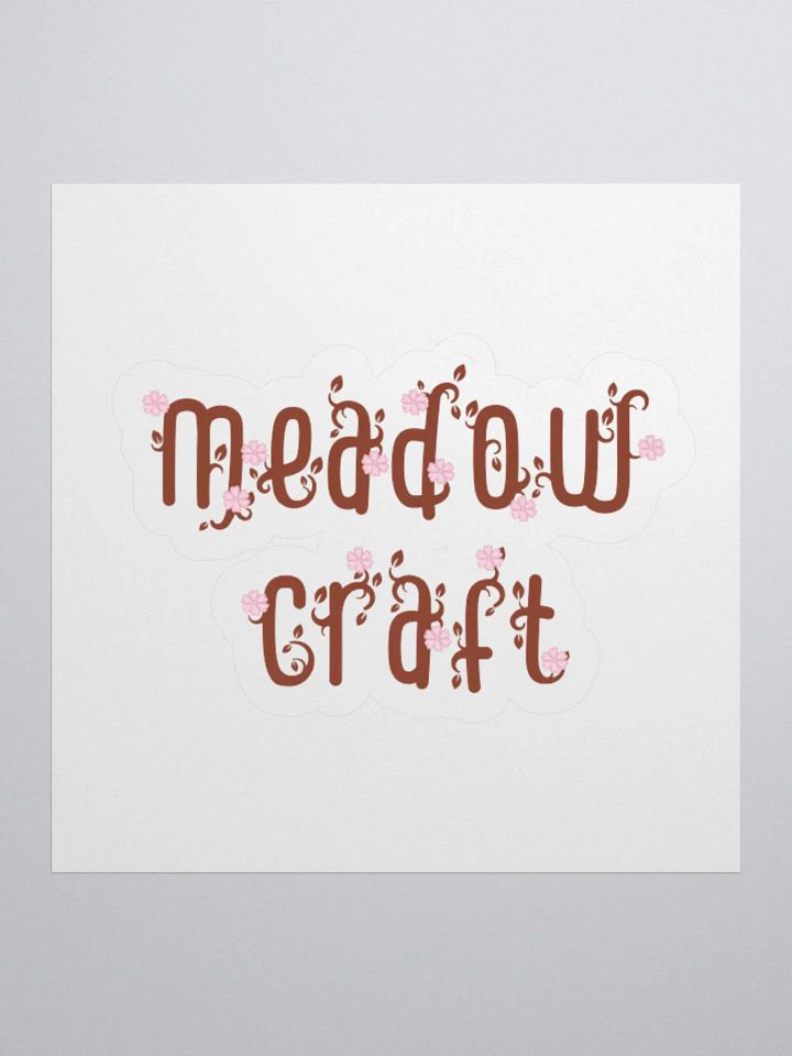 Meadowcraft S1 logo sticker product image (1)