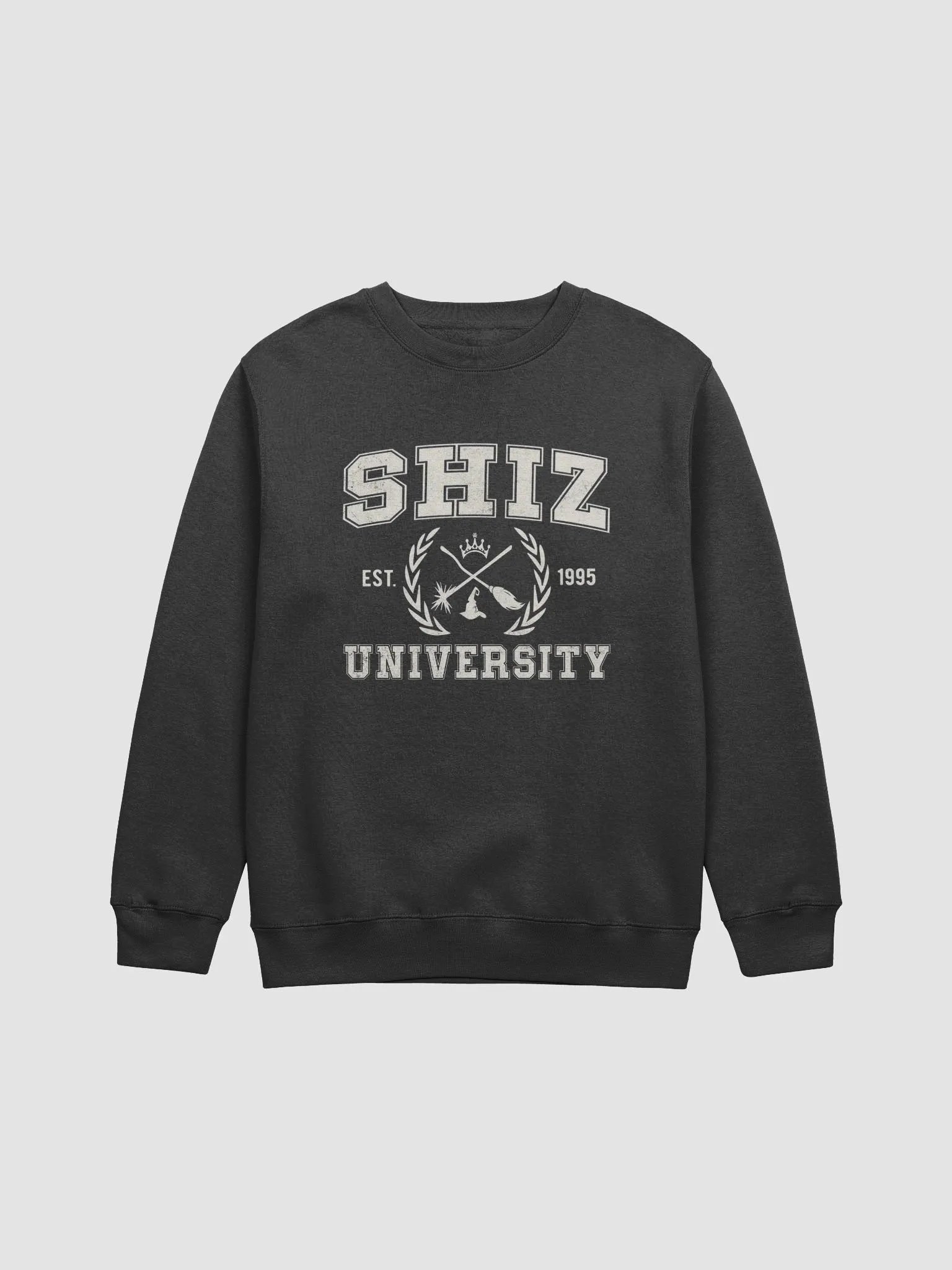Shiz University Sweatshirt, Wickeds Shirt, Wizard Shiz Uni Shirt, Musical Movie Shirt, Movie Shirt, Defy Gravity Broomstick Magic Wand Shirt product image (1)