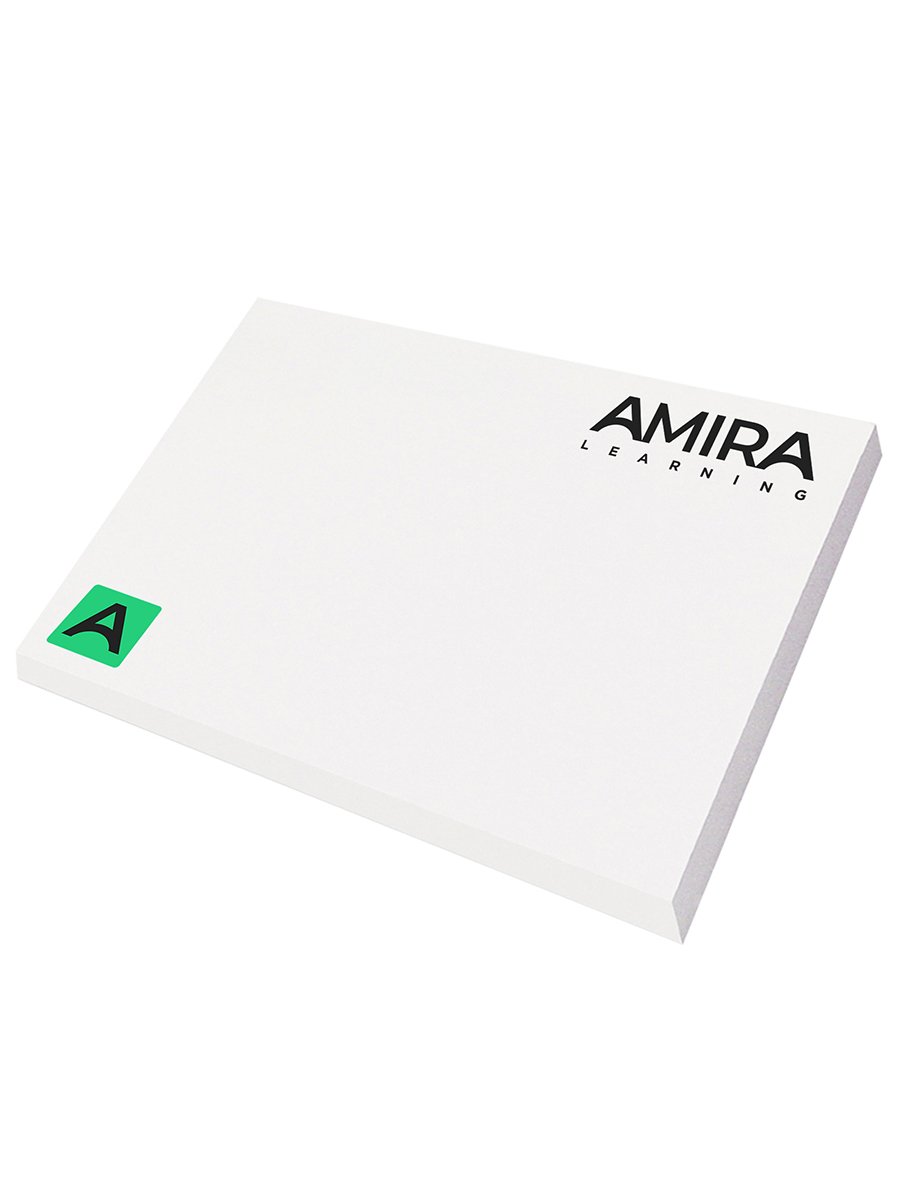 Amira Learning - 4" x 3" Post-It Notepad [50 Sheets] product image (1)