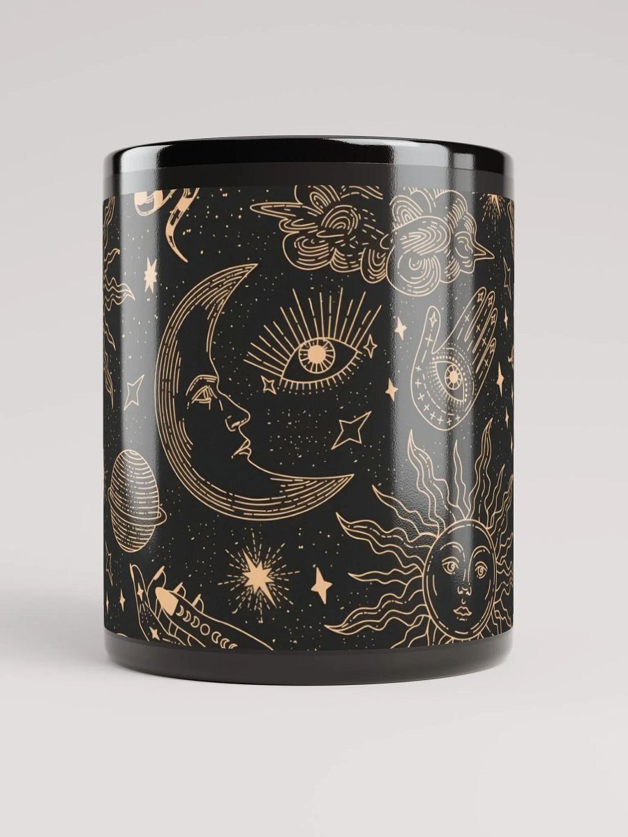 Vintage Black & Gold Celestial Mug product image (11)