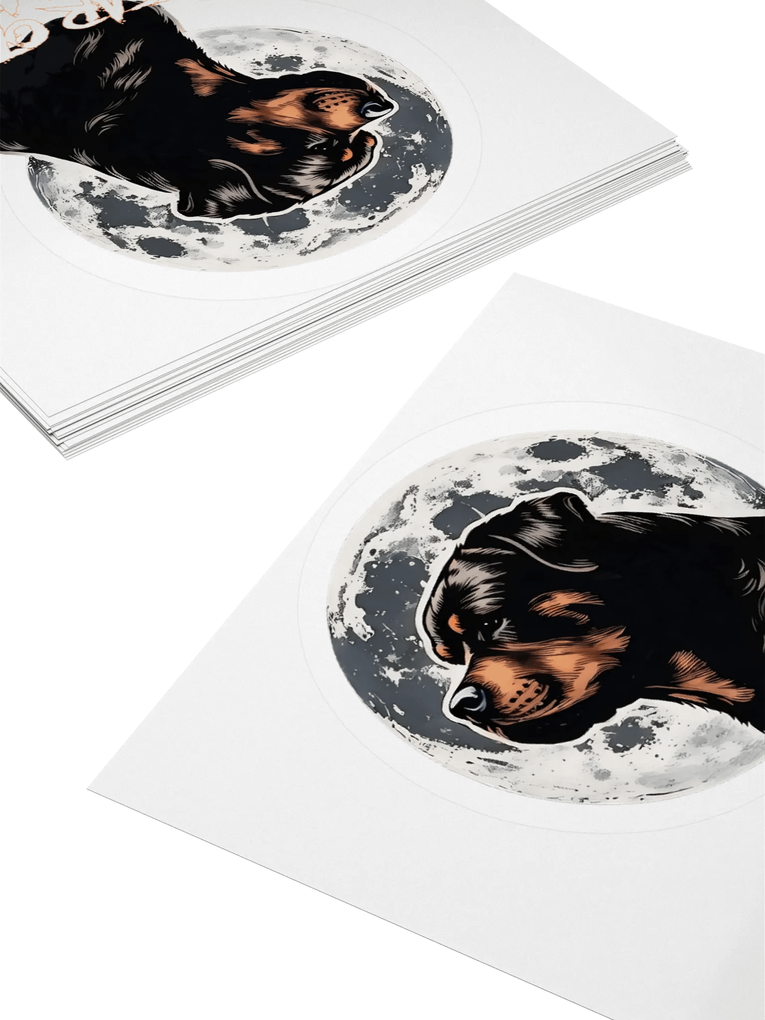Fear of the Dark Rottweiler K9 Sticker product image (4)