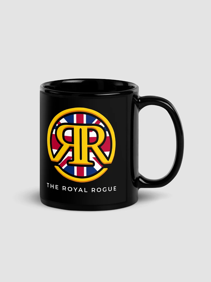 The Royal Rogue's Black Glossy Mug product image (1)