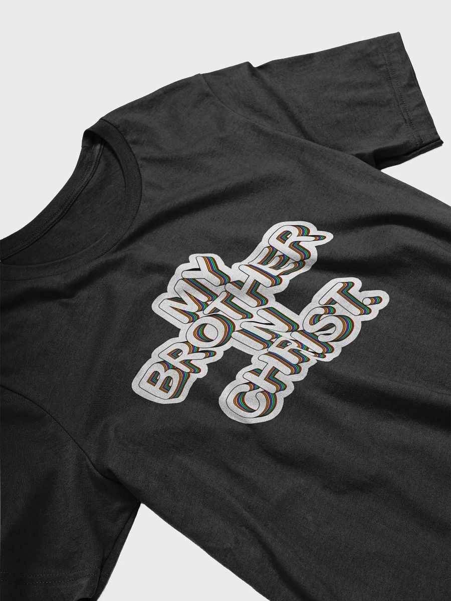 'My Brother In Christ' T-Shirt (Bella+Canvas Supersoft, DTG by PRINTFUL) product image (3)