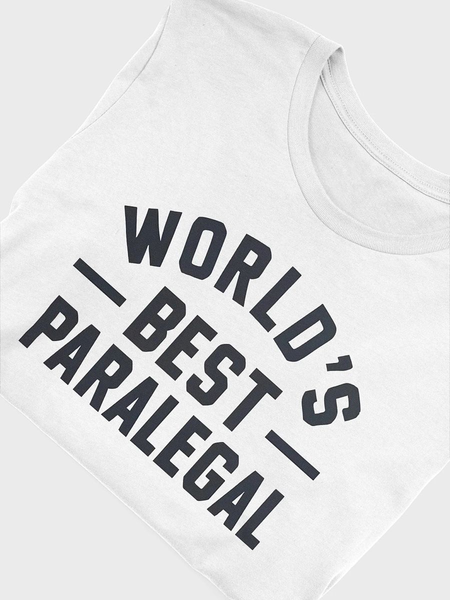 Worlds Best Paralegal Tee product image (5)