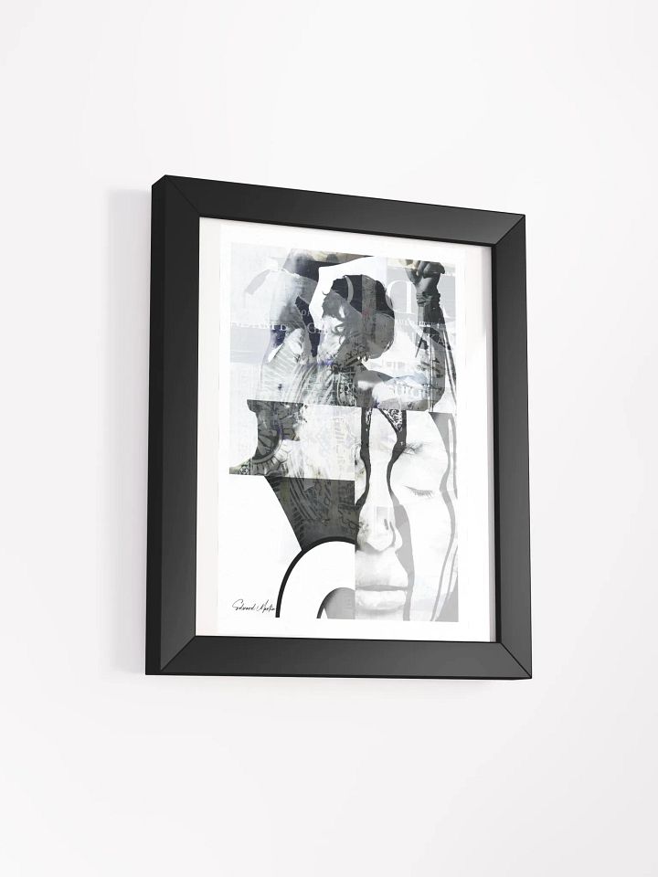 'Intrigue' by Edward Martin : Mixed Media Collage Print product image (2)