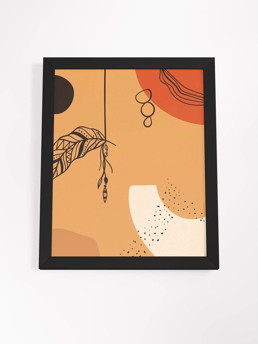 Vibrant Ayous Wood Framed Matte Poster product image (55)