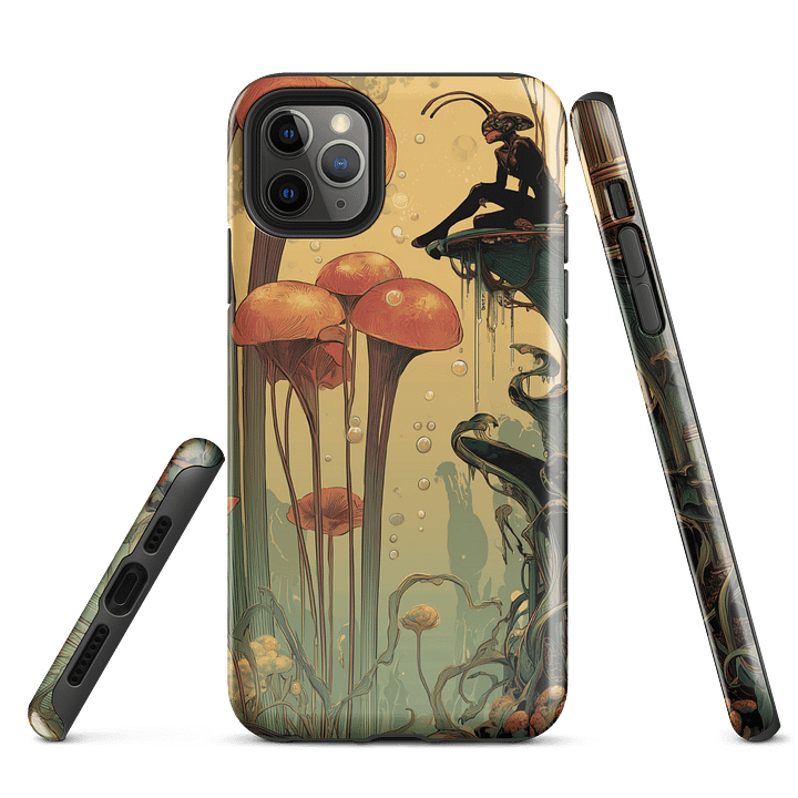 MycoMystic – Nouveau Forest Guardian Phone Case product image (1)