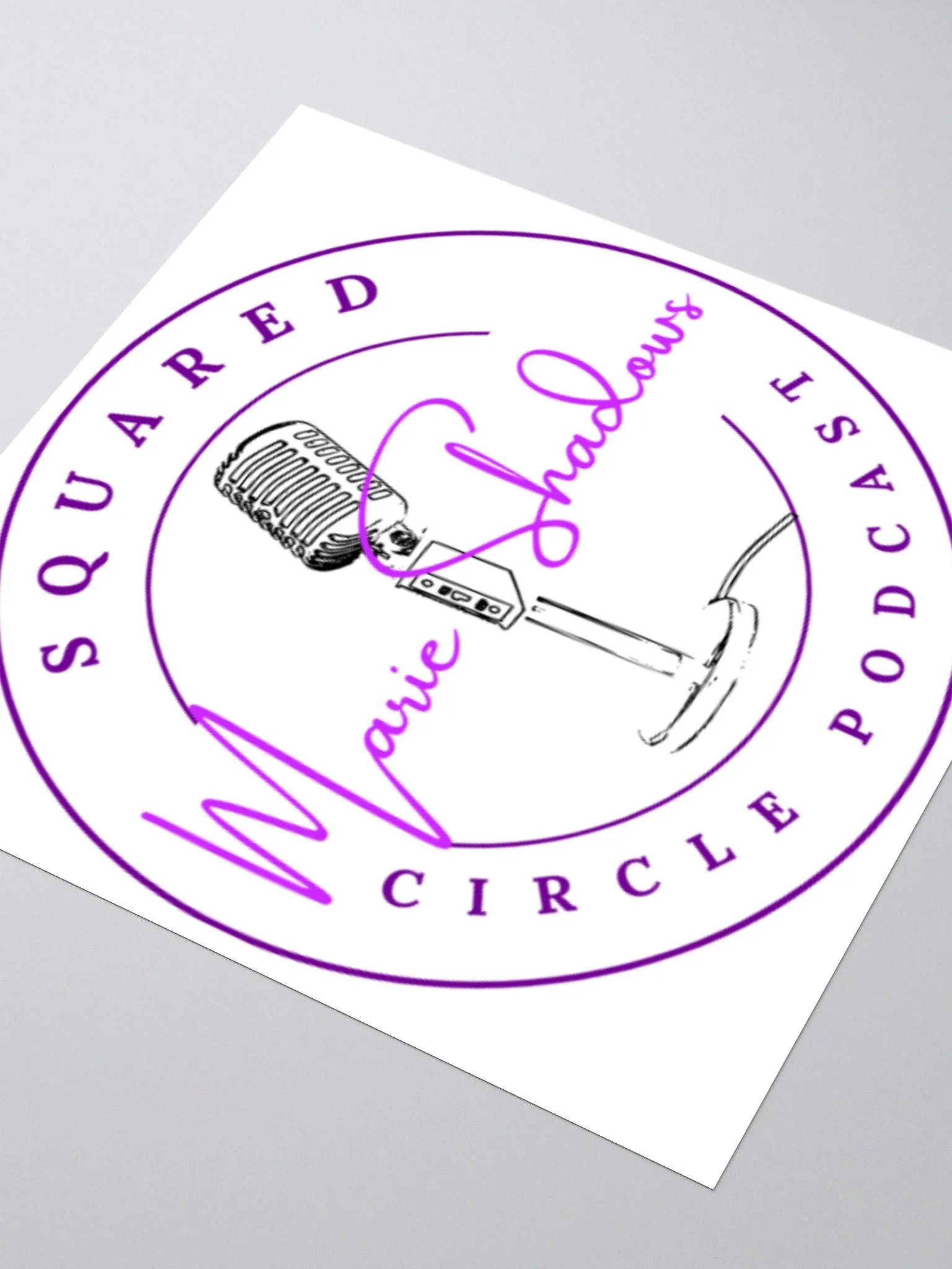 Squared Circle Podcast Stickers product image (3)