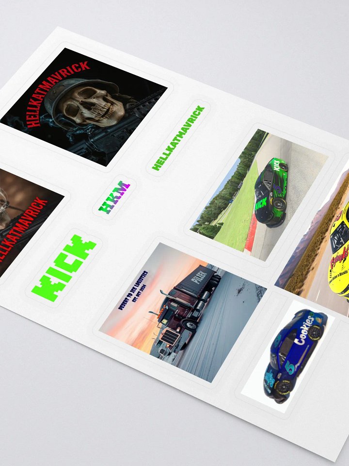 Hellish Sticker Collage: Kiss Cut Sheet product image (2)