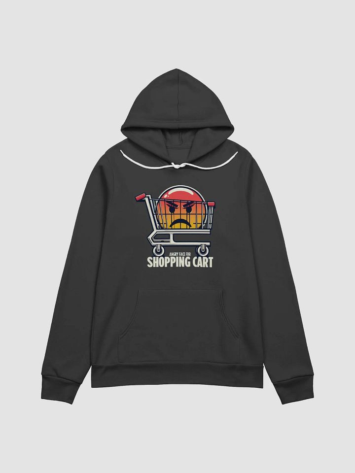 Angry Face For Shopping Carts Hoodie product image (1)