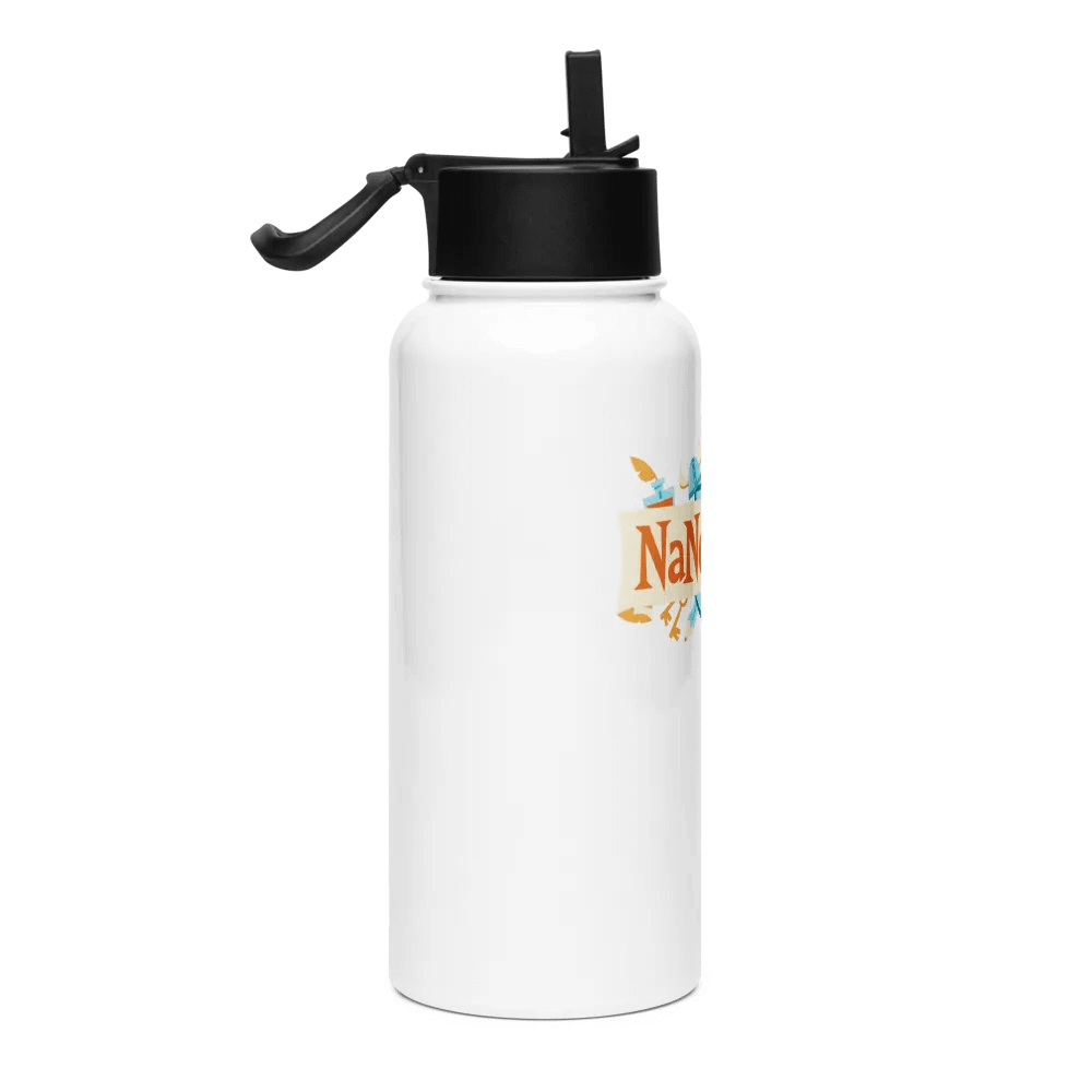 NaNoWriMo Evergreen Water Bottle - Stainless Steel product image (4)