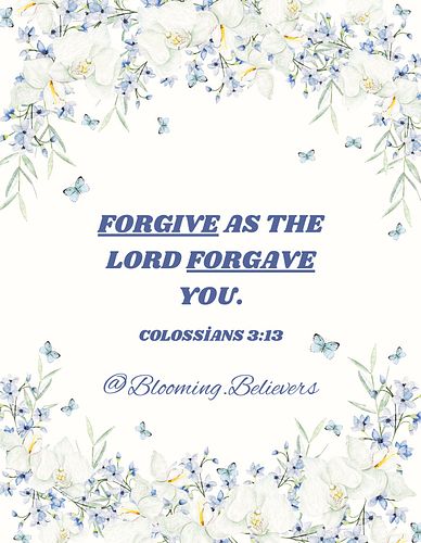 🌸Why is it so hard to forgive others, even when they don’t deserve our forgiveness?🌸

🌸Forgiveness isn’t always easy—especial...