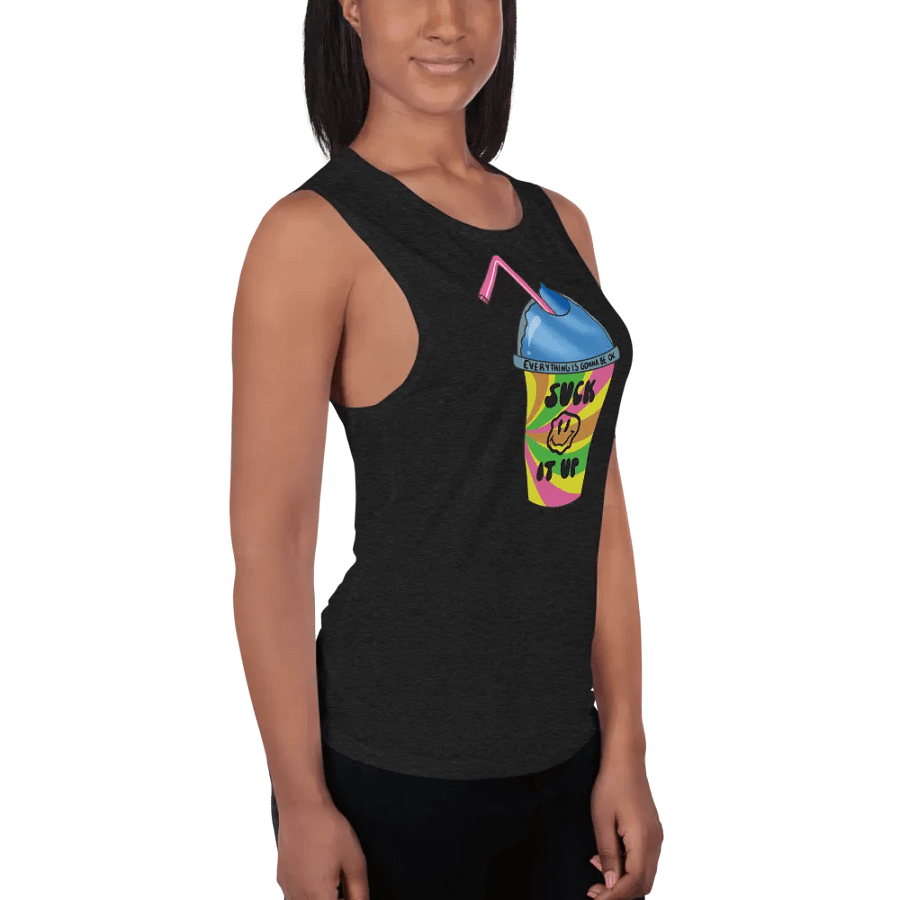 Suck It Up | Women's Muscle Tank product image (4)