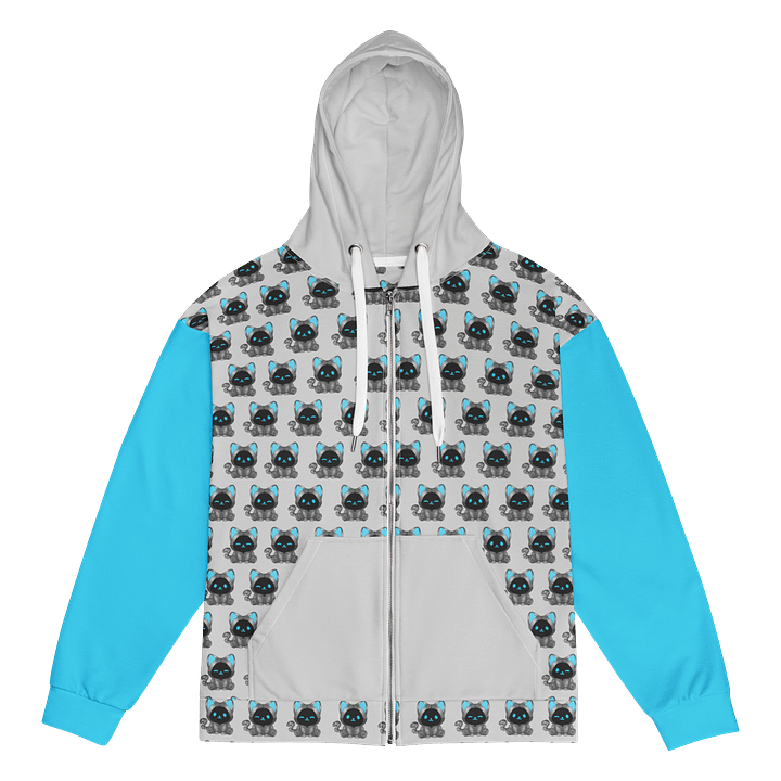 PalBot Patterned Hoodie (Blue) product image (1)