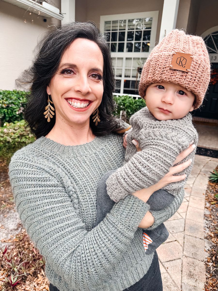 Easy Crochet Baby & Child Sweater (10 sizes) product image (6)