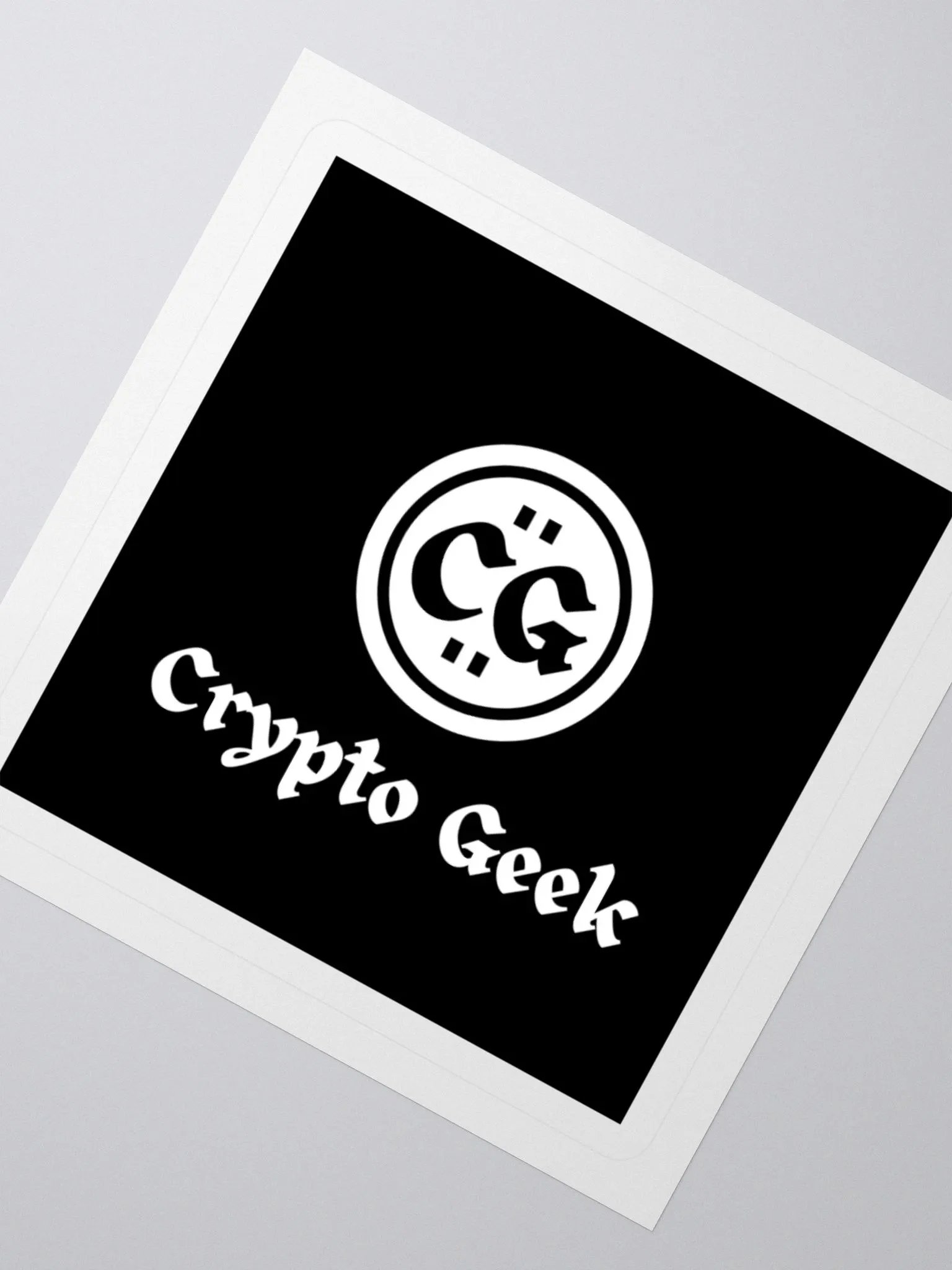 Crypto Geek Sticker product image (4)