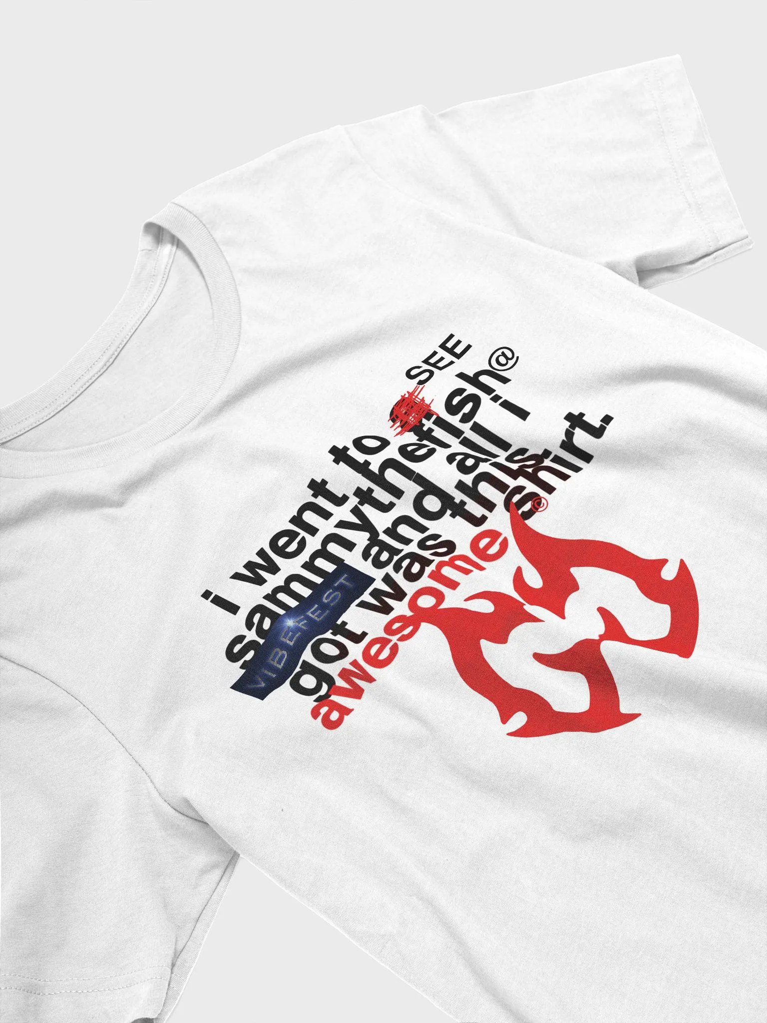 SAMMYTHEFISH VIBEFEST EXCLUSIVE TEE product image (3)