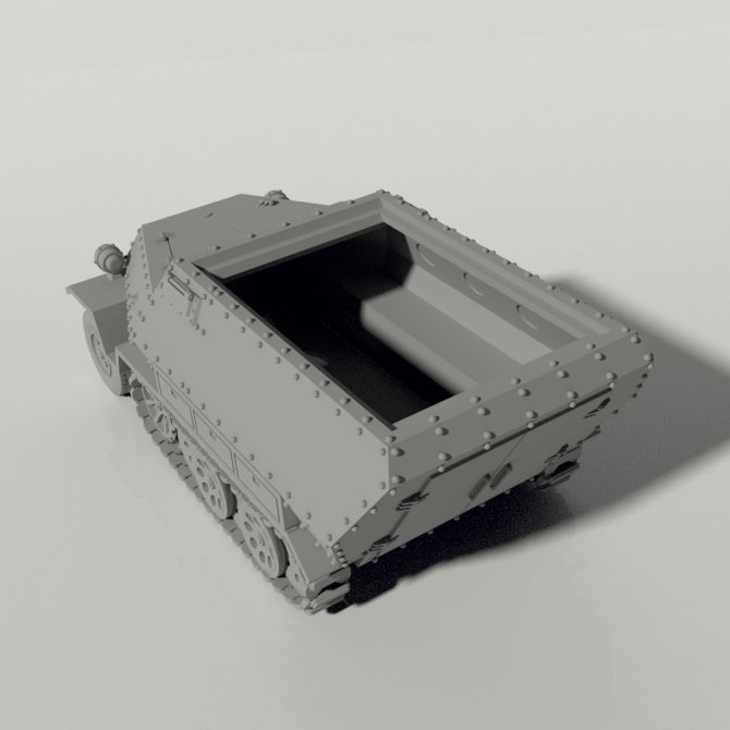 Grim 251 Transport / Artillery Support STLs product image (7)