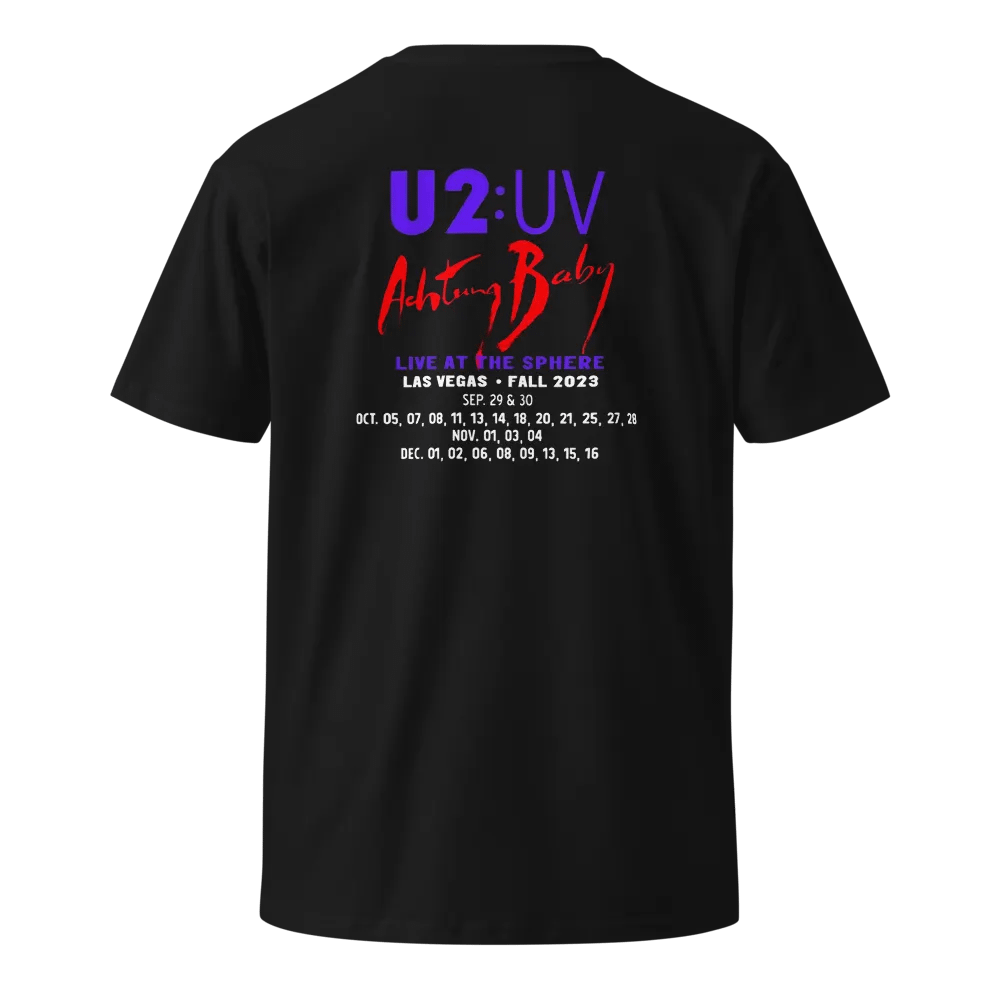 U2 Achtung Baby Live at Sphere Las Vegas Unisex T-Shirt product image (3)