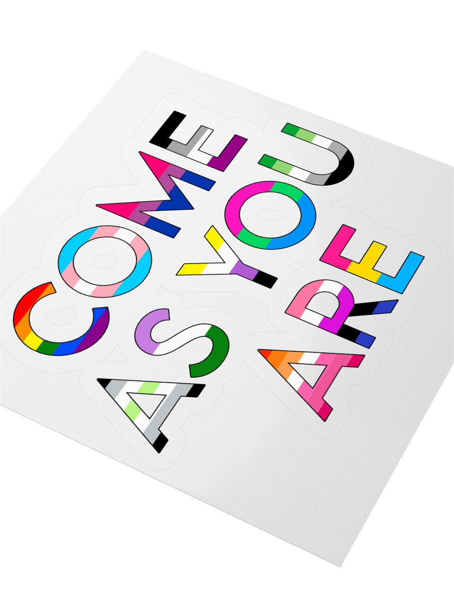 Come As You Are sticker product image (9)