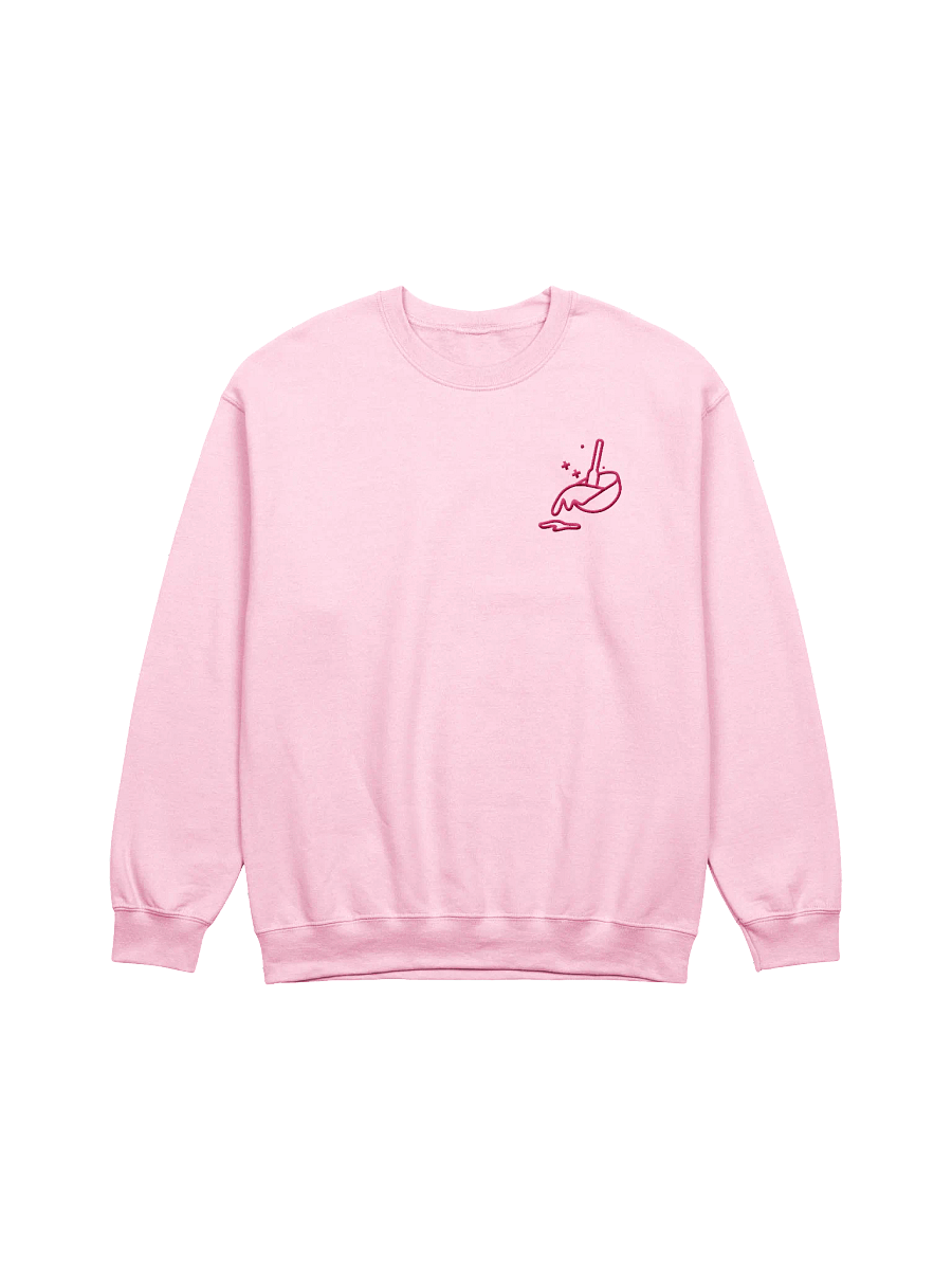 The Amateur Embroidered Sweater (Pink) product image (3)