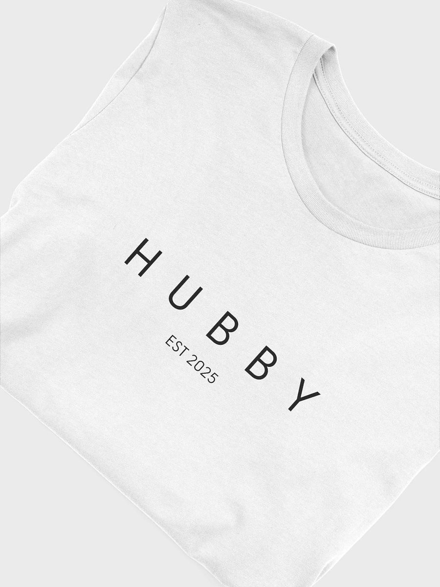 Hubby Est. 2025 T-Shirt product image (5)