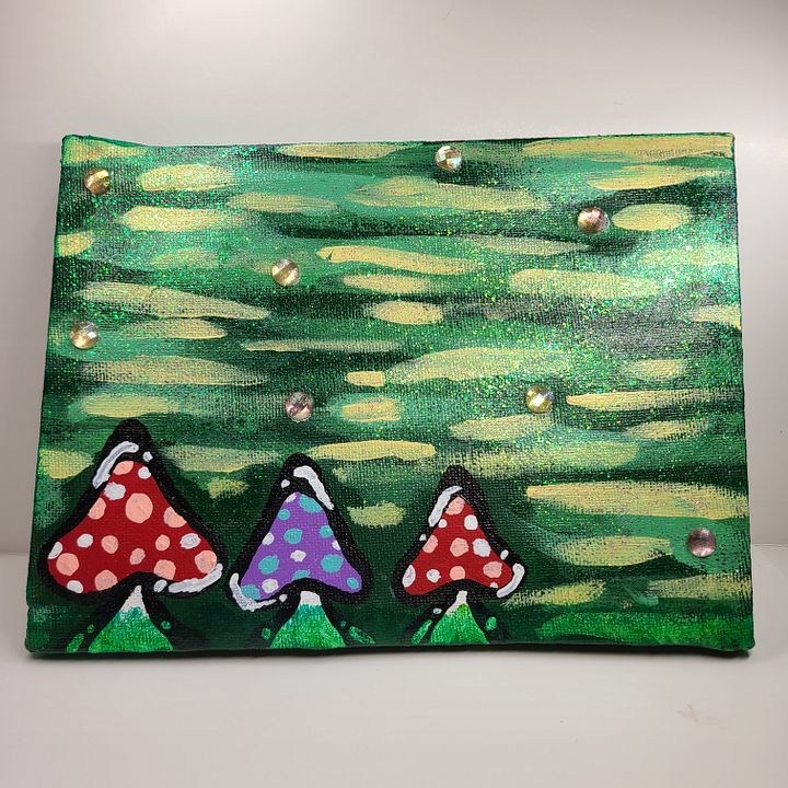 Mystic 5x7 painting on canvas product image (1)