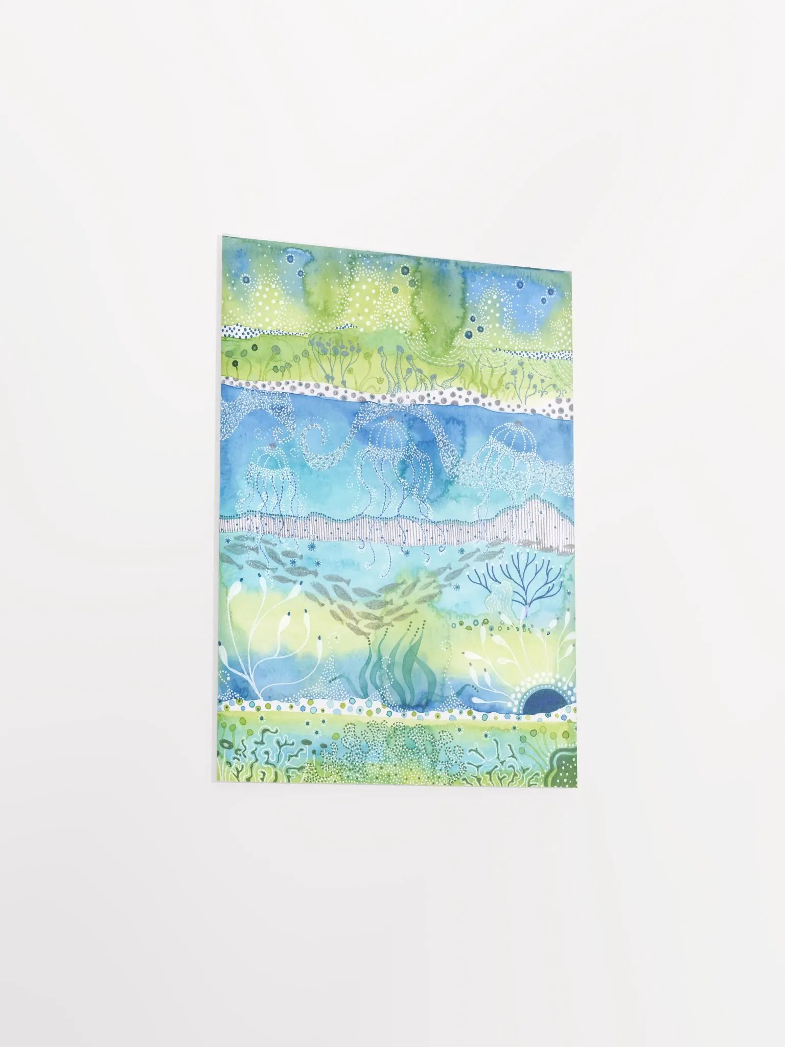 Oceanic Dreams Watercolor Poster product image (18)