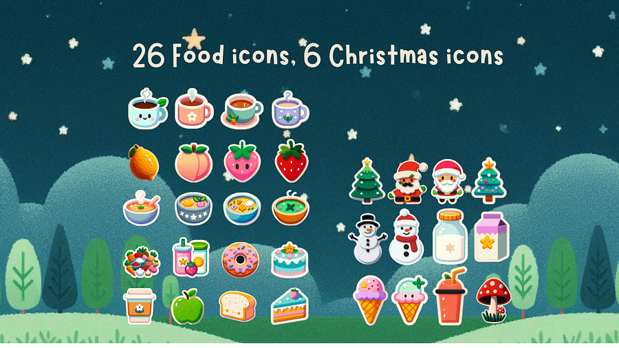 Stardew Valley-ish Inspired Desktop Icons (for Mac, Windows) product image (6)