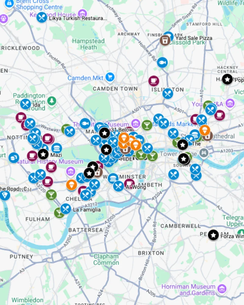 London Food Map product image (1)